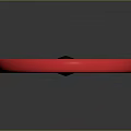Red Tennis Racket With Ergonomic Handle And Lightweight Design For Daily Use