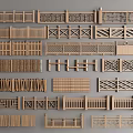 Various Fence Design Types With Wooden Lattice Panels Rail Structures And Decorative Patterns