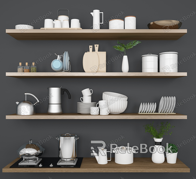 Modern Kitchenware model