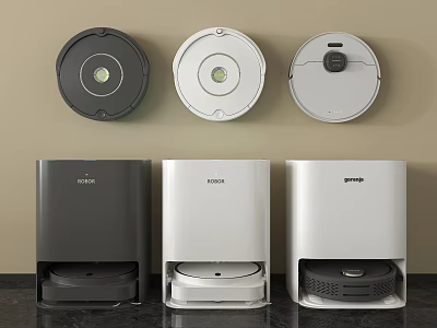 Ecovos Smart Cleaning Machines Including Robot Vacuums And Floor Care Devices 3d model