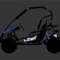 All-terrain vehicle toy car four-wheeled beach car 3d model