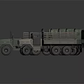 Military Truck Models In Green And White With Cargo Beds And Canvas Covers