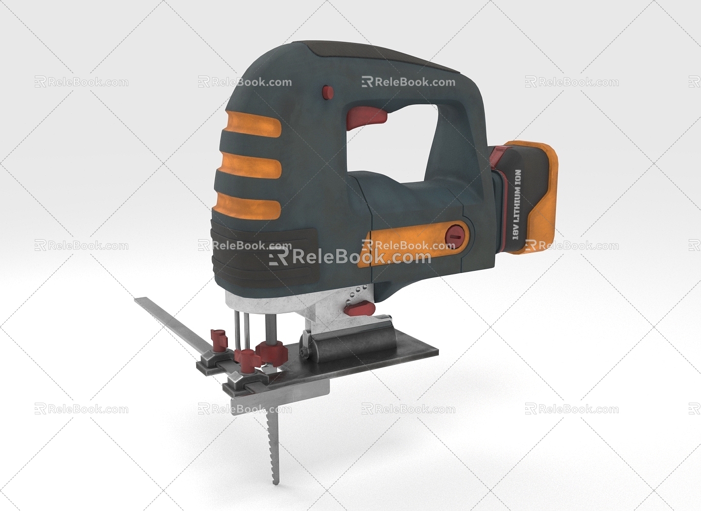 Jigsaw knife saw electric saw table saw power tools 3d model