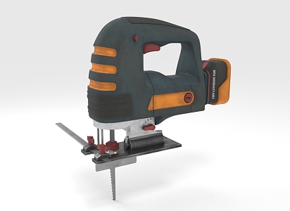 Jigsaw knife saw electric saw table saw power tools 3d model