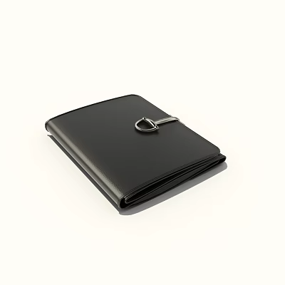 Modern Leather Bag Wallet 3d model Modern Leather Bag Wallet 3d model