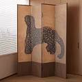 Middle Ancient Screen 3d model