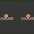 Freshly Baked Golden Brown Bread Loaves On Two Wooden Serving Boards