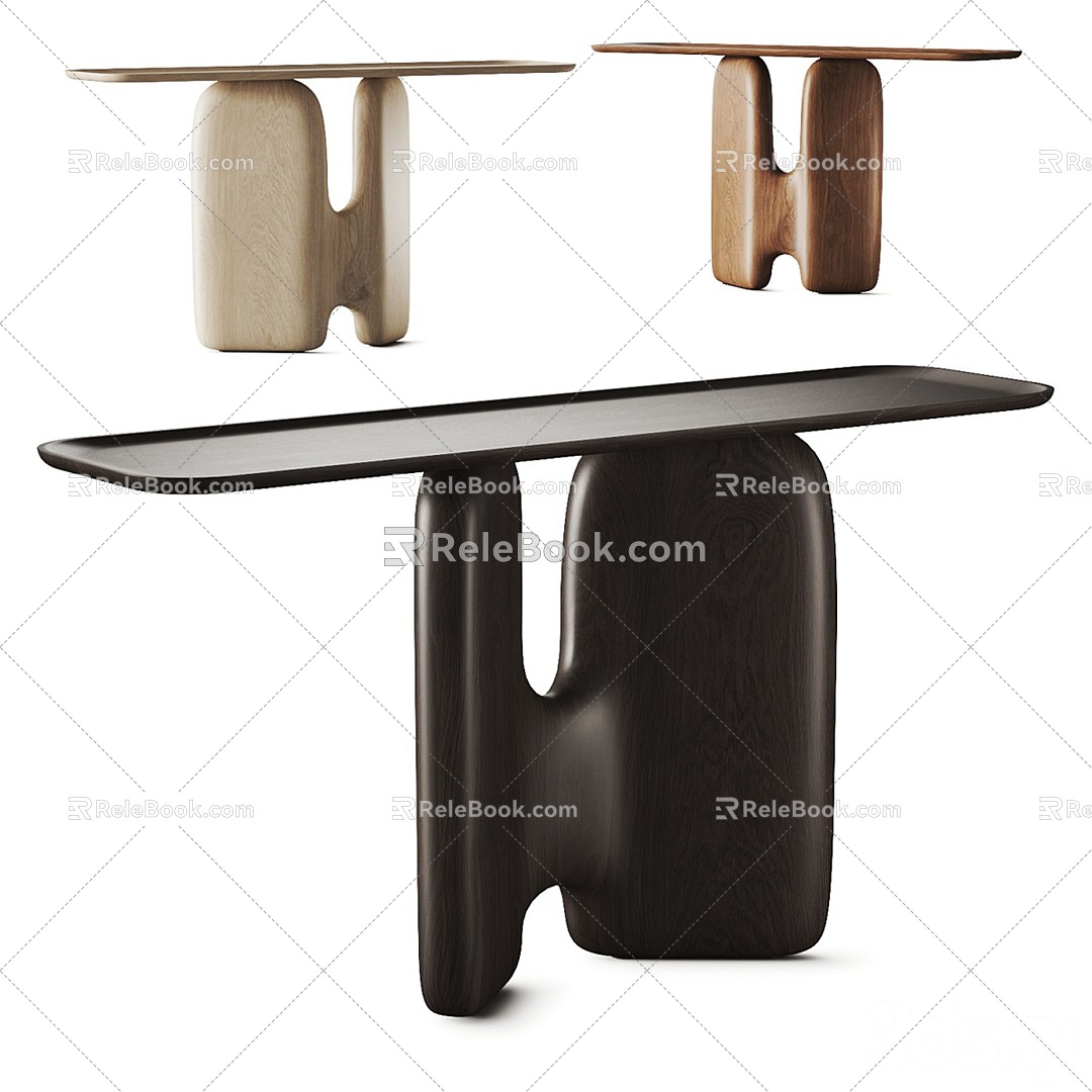 panema console table 3d model