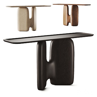 panema console table 3d model