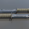 Dagger Sabre Tool Knife Field Dagger Military Dagger Knife Low Face Number Low Model Simple Model Game Next Era Movie and TV Level Super Realism 3d model