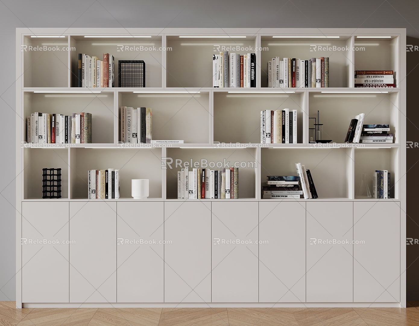 Bookcase 3d model