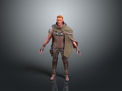 Soldier Mercenary Male Soldier Male Detective Male Detective model