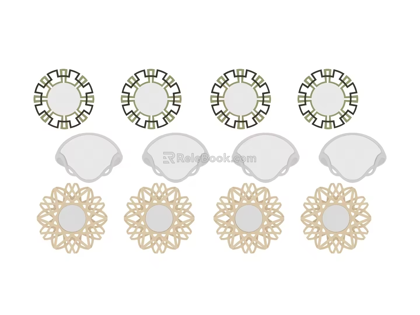 Hardware mirror 3d model