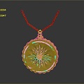 Pendant pendant gemstone pendant diamond pendant 3d model