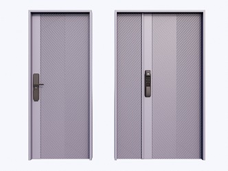 Modern Home Door 3d model