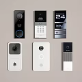 Different Types Of Video Digital Smart And Keypad Doorbell Devices For Home Appliances