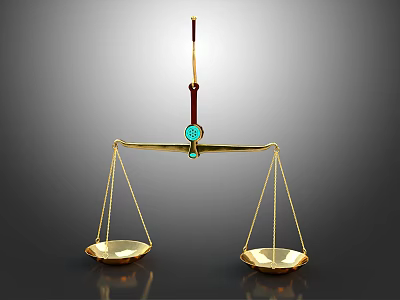 Light Luxury Balance 3d model Light Luxury Balance 3d model