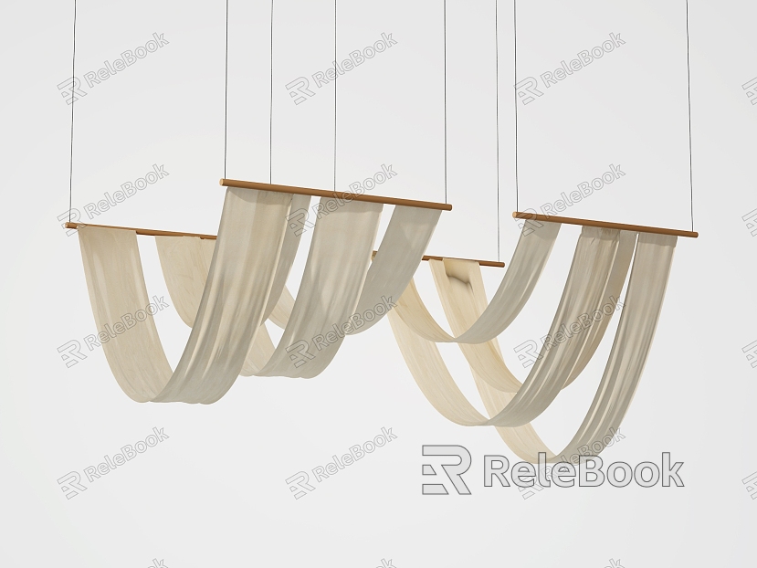 modern drapery suspended ceiling drapery bed drapery model