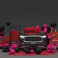 Car Delivery Ceremony Meichen 3d model