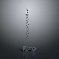 Industrial Aerial Work Platform With Telescopic Boom And Truck Chassis
