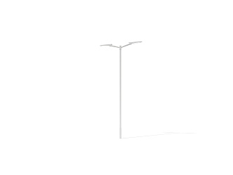 Street lamp outdoor lamp 3d model