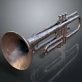 Vintage Copper Commercial Horn Equipment With Rustic Finish And Classic Design