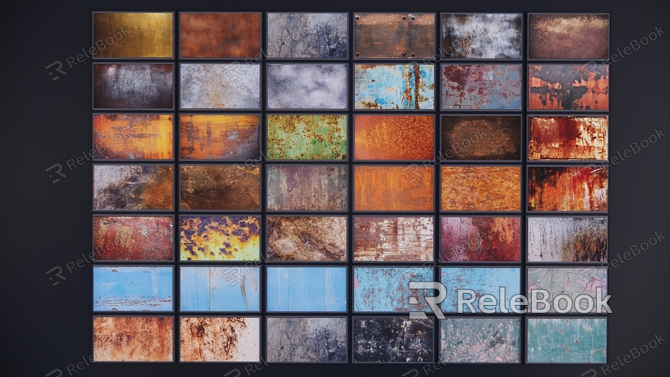 rust texture model