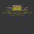 Yellow Blue Room Organization Before After 7 00 to 9 30 with Items Arranged