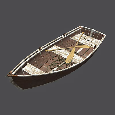 Modern Boat Realistic Boat 3d model Modern Boat Realistic Boat 3d model