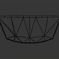 Black Metal Frame Equipment With Blue Padding Interior Container Design