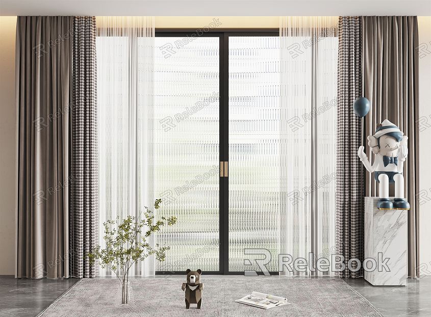 Modern Curtains model