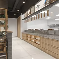 New Chinese Dumpling Shop Dumpling House 3d model