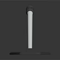 Practical Household Cleaning Tool With Black Handle Silver Rod And Square Base