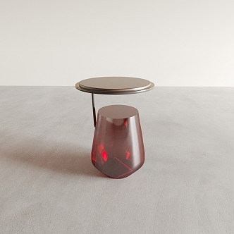 Side Table Round Table Coffee Table Round Table Low Table Corner Table 3d model