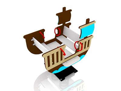 Rocking horse children rocking horse outdoor rocking horse venue rocking horse rocking horse 3d model