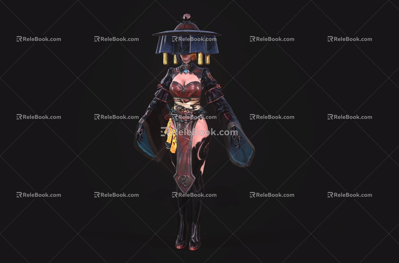 Game Characters Anime Characters 3d model