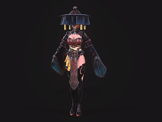 Game Characters Anime Characters 3d model