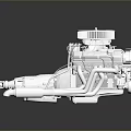 Engine Racing Engine Racing Engine Car Engine Car Engine Modern Vehicle 3d model