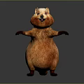 Dutch Pig Cartoon Characters Cartoon Animals Cartoon Small Animals Game Characters Virtual Characters Anime Characters 3d model