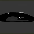Black Gaming Mouse With Carbon Fiber Texture And Illuminated White Logo