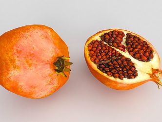 Pomegranate 3d model