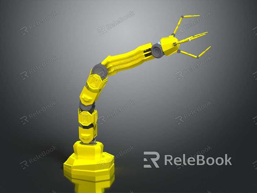 Modern Robot Arm Robot Arm Mechanical Arm model