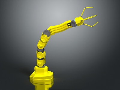 Modern Robot Arm Robot Arm Mechanical Arm model