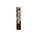 Spiritual Fortress Wooden Vertical Pillar with Xincai Town Directional Arrow Sign