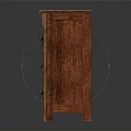 Vintage Wooden Console Cabinet with Carved Details Three Drawers Entryway Storage Furniture