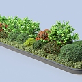 Plants Greening Landscape Plants Shrubs Spherical Shrubs Flower Balls Flower Pond Flowers Shrubs Ball Dwarf Shrubs 3d model