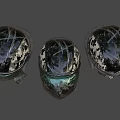 Sci-Fi Mercenary Helmet 3d model