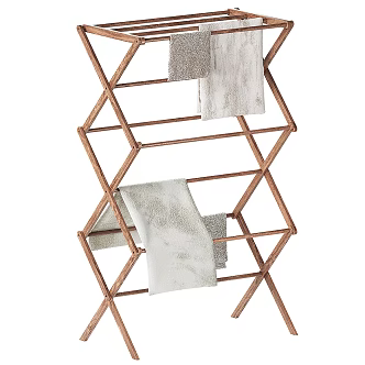 Towel rack towel 3d model