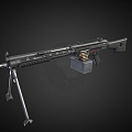 HK23e Light Machine Gun 3d model