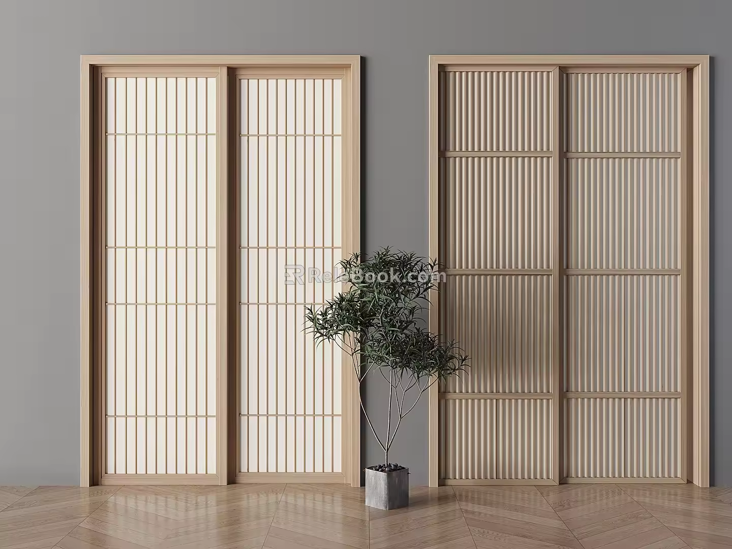 sliding door sliding door grid sliding door grid sliding door partition door grille sliding door 3d model